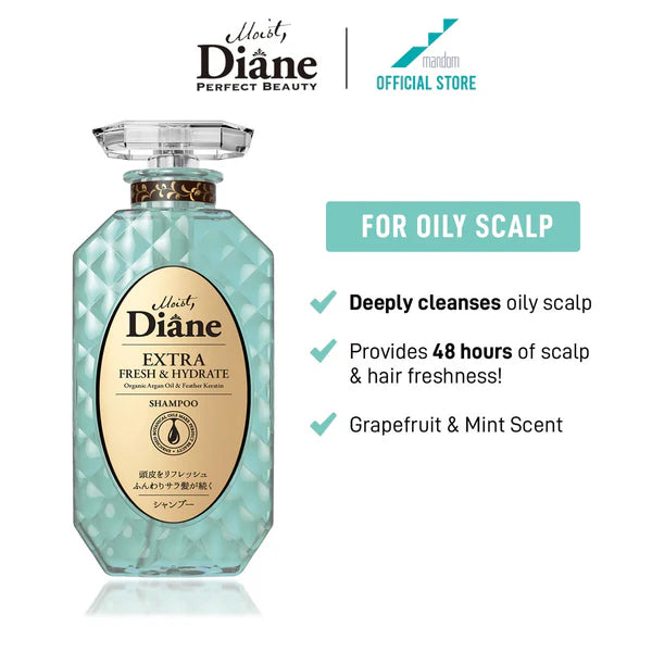 MOIST DIANE Perfect Beauty Extra Fresh & Hydrate Shampoo 450ml