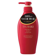 SHISEIDO TSUBAKI 椿花保湿护发素 450ml 深层滋养 柔顺亮泽