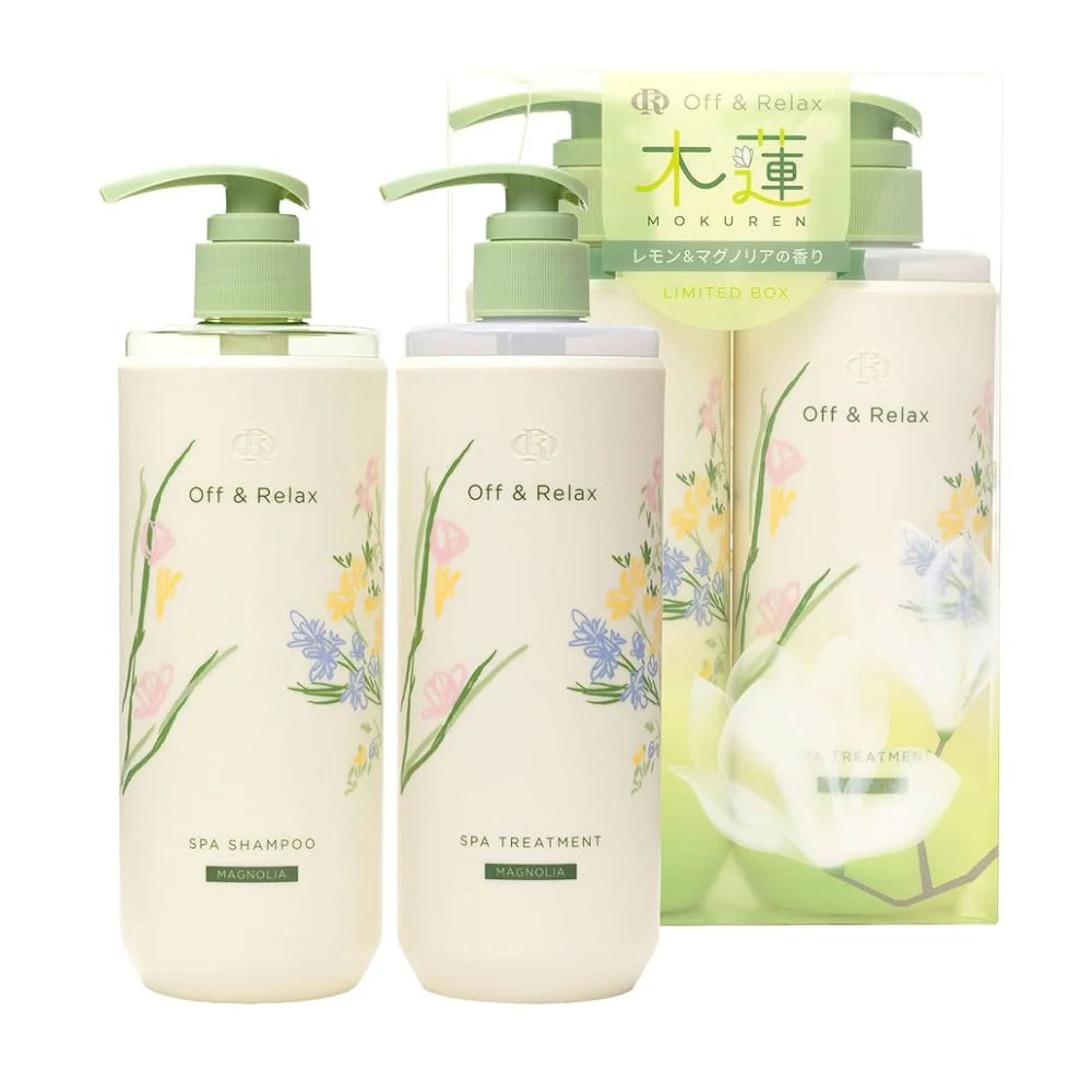 OFF RELAX Spa Mokuren Hair Set
