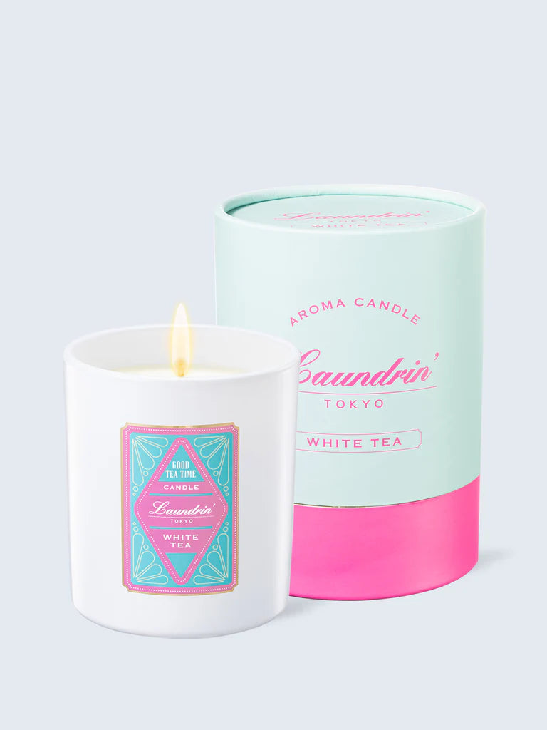 LAUNDRIN朗德林 香氛蜡烛 白茶香 清茶香气 舒心疗愈