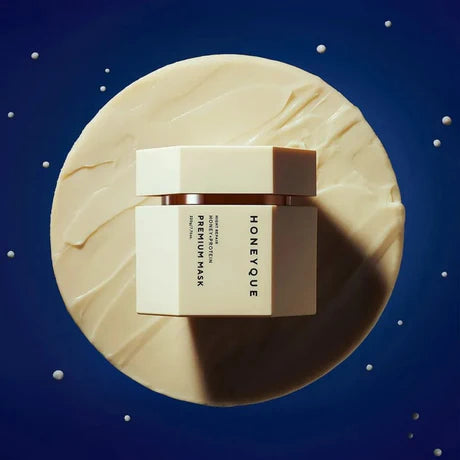HONEYQUE Night Repair Premium Hair Mask (220g): Deep Honey Protein Treatment