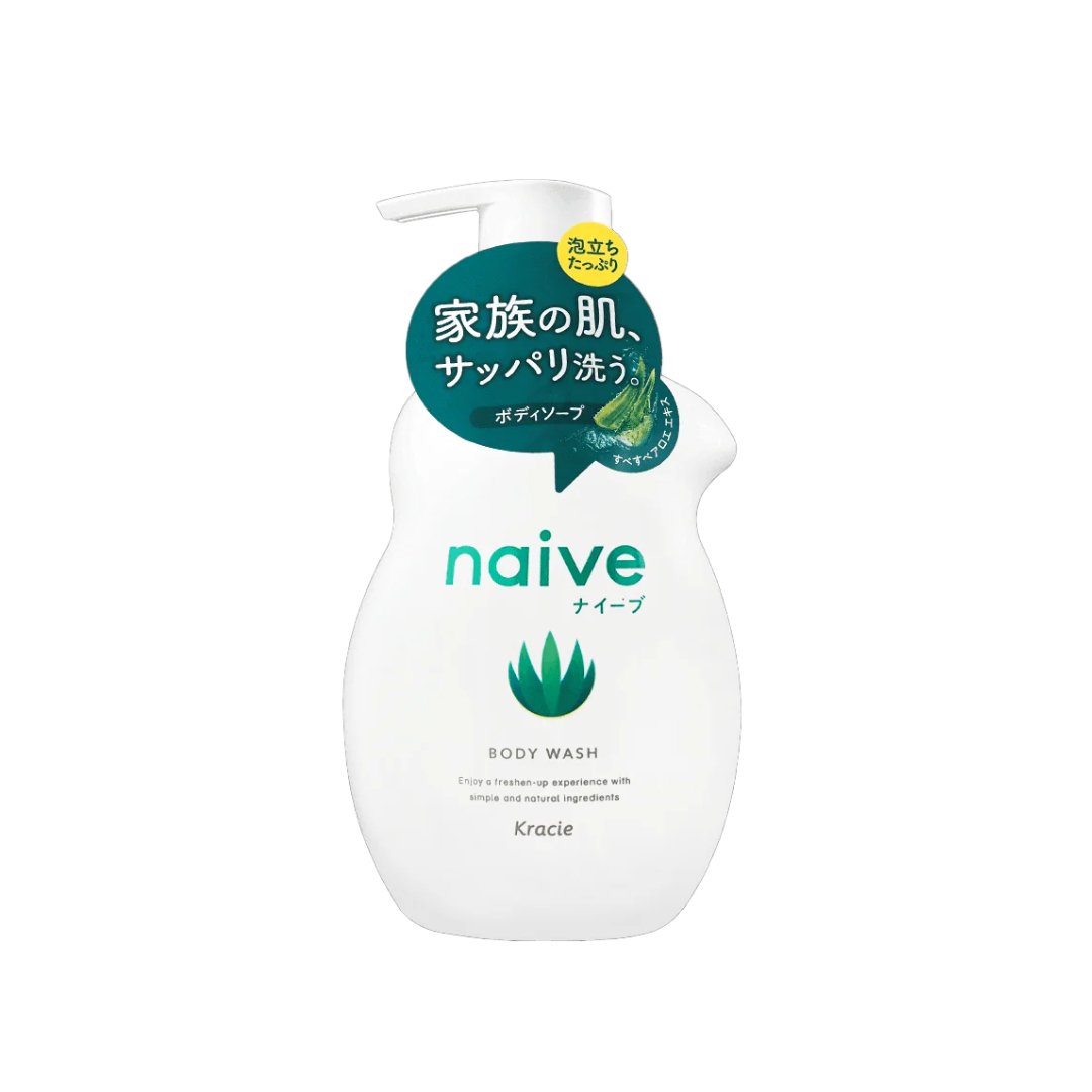 KRACIE Naive 芦荟保湿沐浴露 530ml 温和滋润