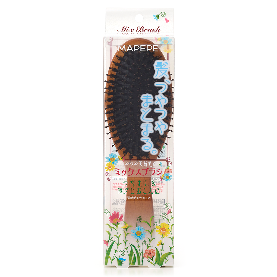 MAPEPE Shiny & Natural Hair Mixed Brush
