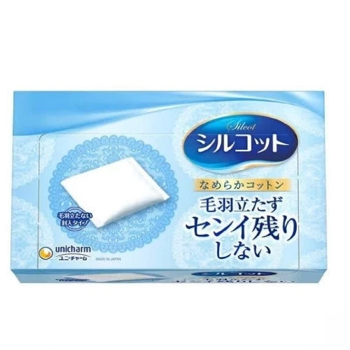 UNICHARM Silcot Velvet Touch Cotton Puff 82pcs