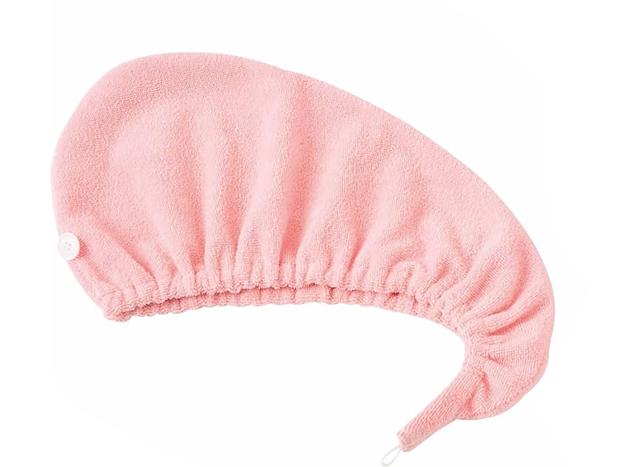 COGIT 快干干发帽 粉色 吸水柔软 速干护发