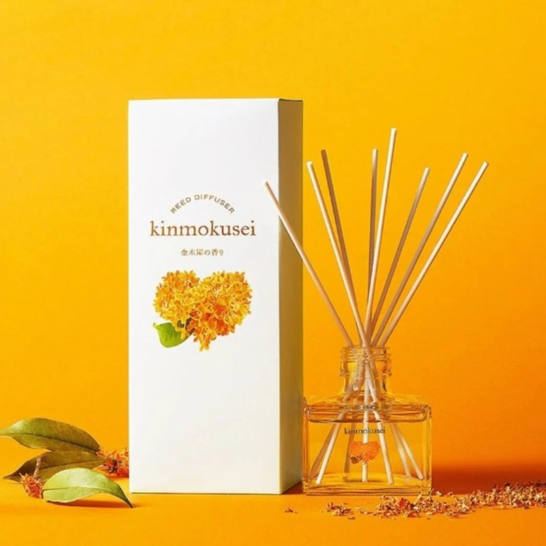 BIKEN Osmanthus Reed Diffuser: Sweet Japanese Floral Scent