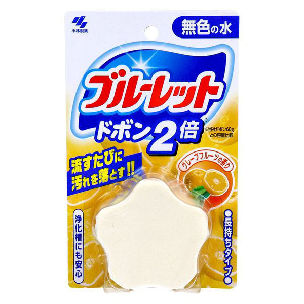 小林制药 马桶清洁泡腾片 西柚香型 3片装