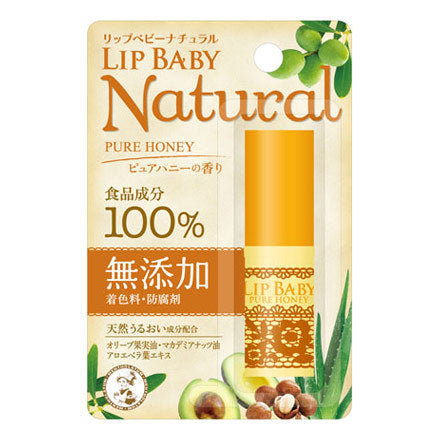 ROHTO Mentholatum Lip Baby Natural Pure Honey （4g）