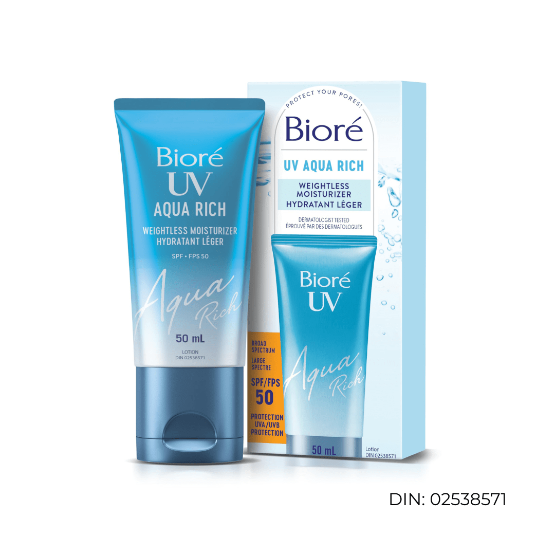 BIORE 水感轻盈防晒乳 50ml 高效防晒 保湿不黏腻