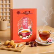 北京同仁堂 桂圆红枣玫瑰花茶 滋补养颜气血双调