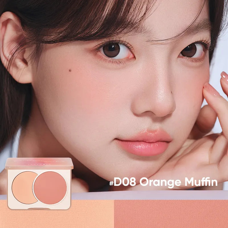 JUDYDOLL橘朵 双色腮红 2色选 一盘打造自然好气色