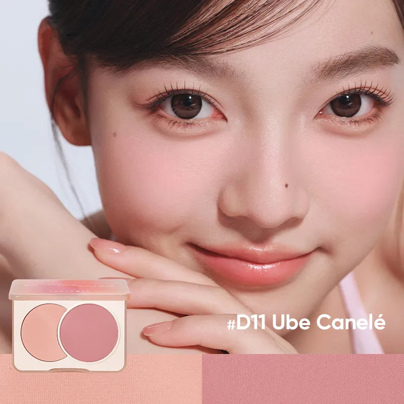 JUDYDOLL橘朵 双色腮红 2色选 一盘打造自然好气色