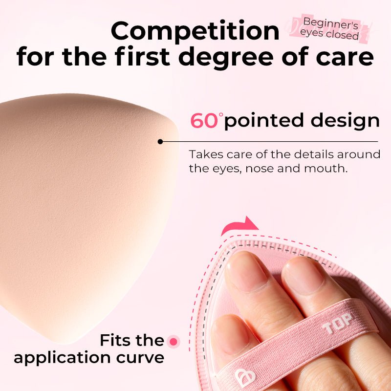 BLJ标记 尖子生棉花糖粉扑 2枚装