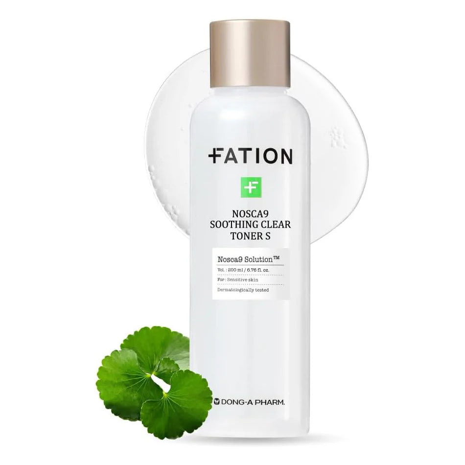 FATION Nosca9 Trouble Clear Toner: Soothing Care for Acne-Prone Skin (200ml)