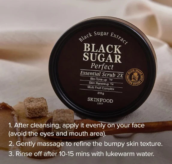 SKINFOOD Black Sugar Mask Wash Off 120g