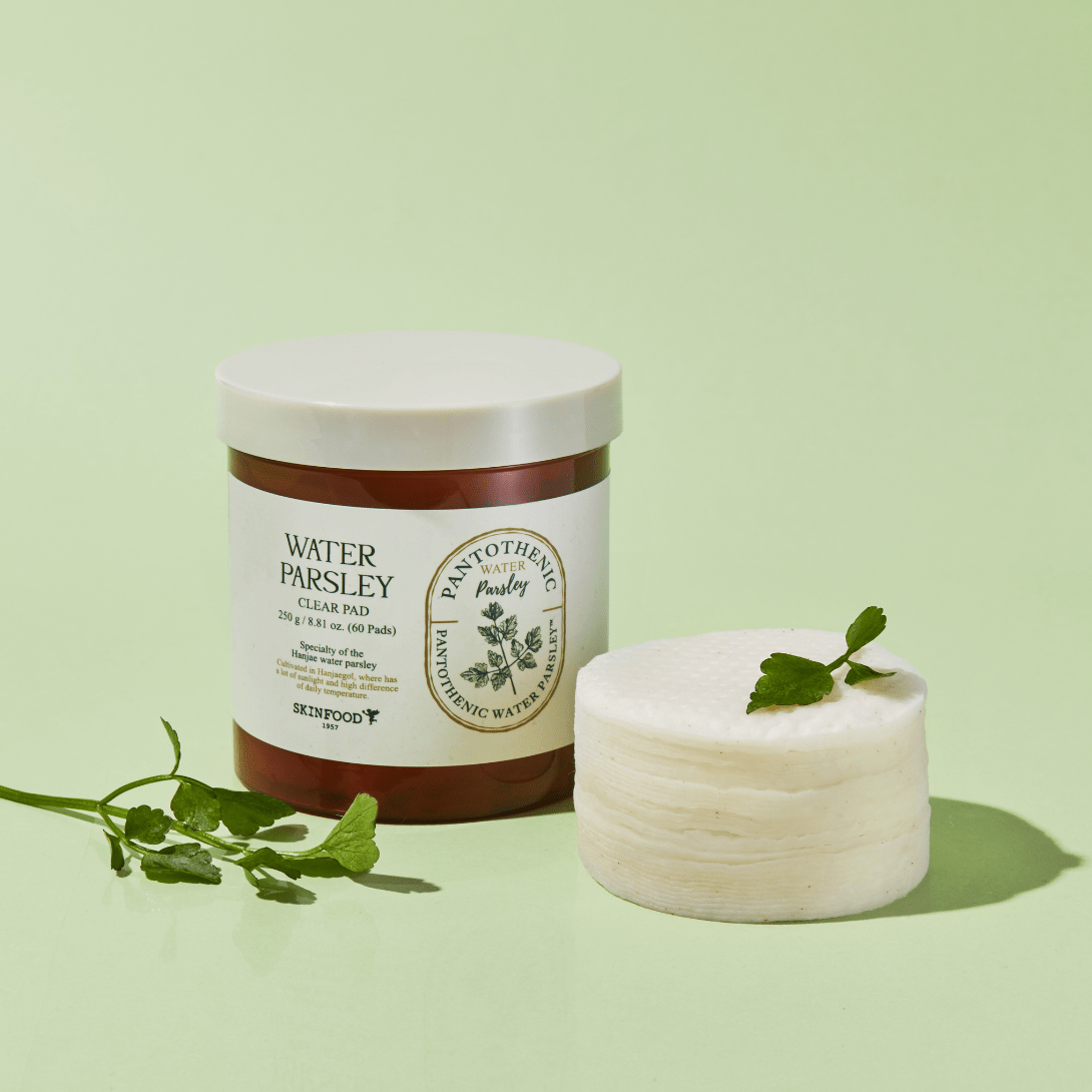 SKINFOOD Pantothenic Water Parsley Clear Pad 60pcs