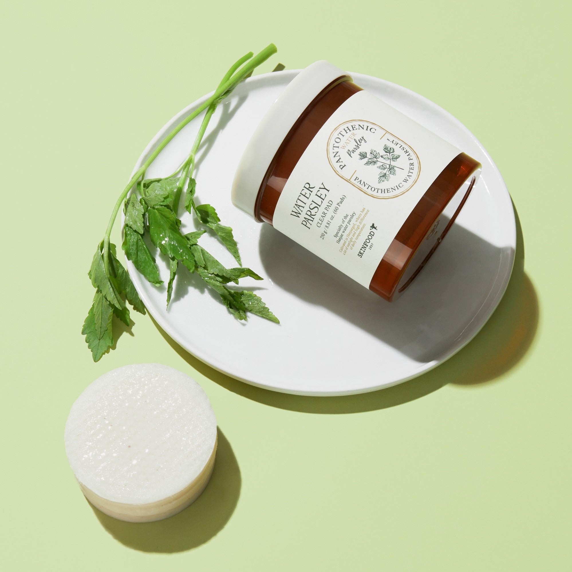 SKINFOOD Pantothenic Water Parsley Clear Pad 60pcs