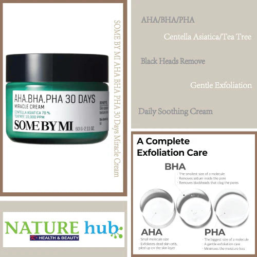 SOME BY MI AHA BHA PHA 30 Days Miracle Cream 60g