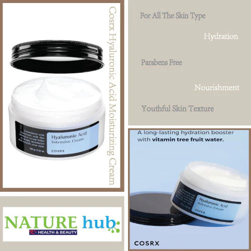 COSRX Hyaluronic Acid Intensive Cream: Deep Moisture & Hydration (100g)