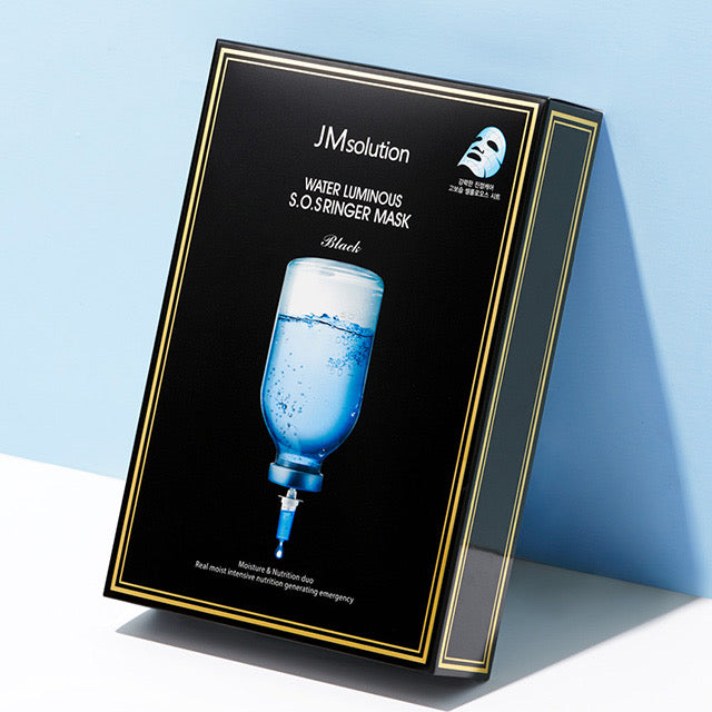 JMSolution SOS Ringer Water Luminous Mask (10 Sheets): Instant Hydration & Glow