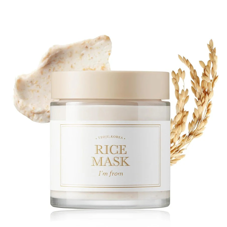 I'M FROM Rice Mask (110g): Brightening Wash-Off Mask & Gentle Exfoliator
