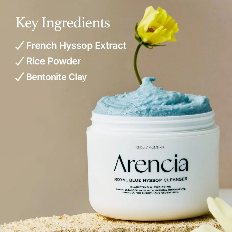 ARENCIA Royal Blue Hyssop Cleanser 120g