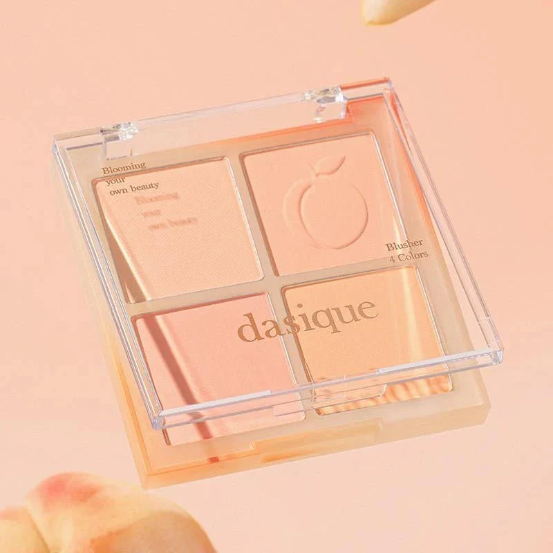 DASIQUE Blending Mood Cheek Palette: Soft Focus K-Beauty Blush
