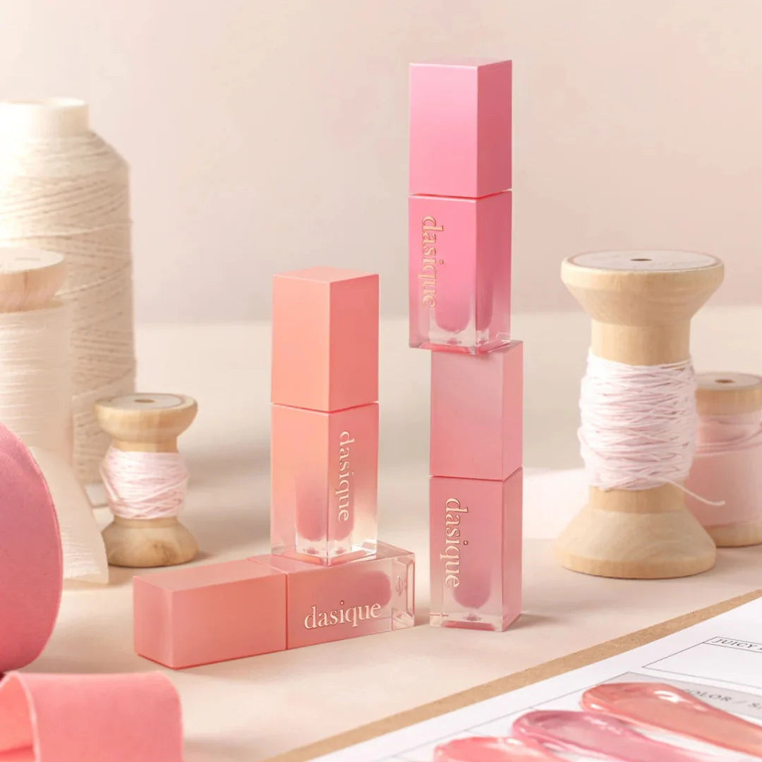 DASIQUE Juicy Dewy Tint: High-Shine K-Beauty Lip Stain