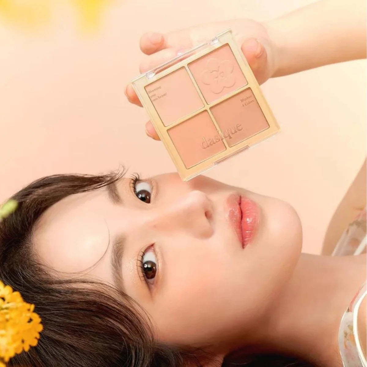 DASIQUE Blending Mood Cheek Palette: Soft Focus K-Beauty Blush