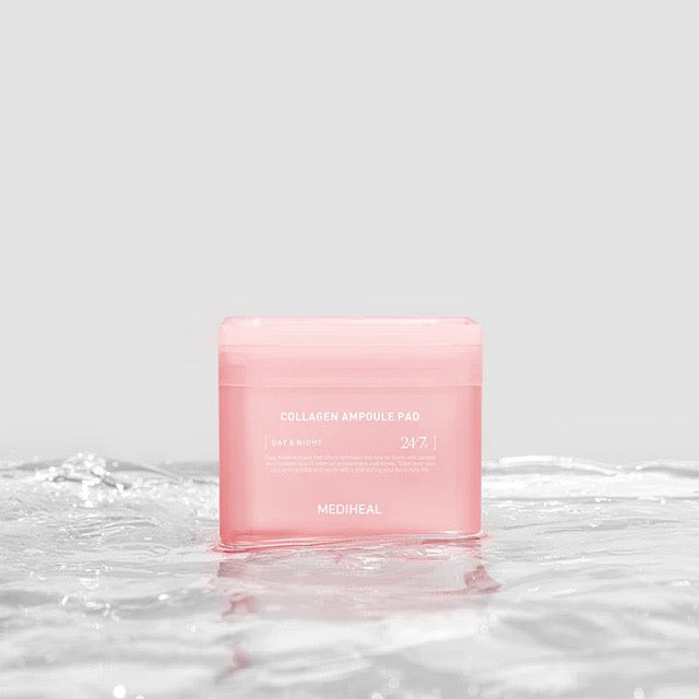 MEDIHEAL Collagen Ampoule Pad (100 Pads)