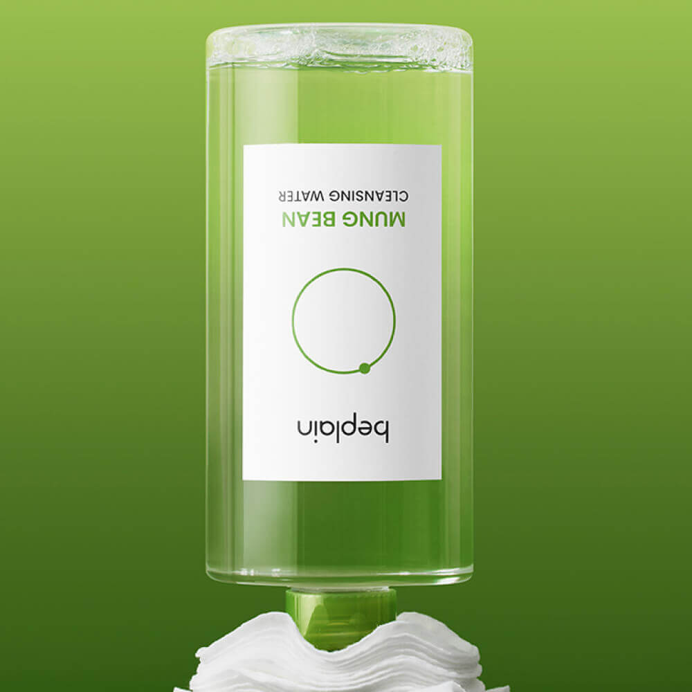 BEPLAIN Mung Bean Cleansing Water: Gentle Micellar & Soothing (400ml)