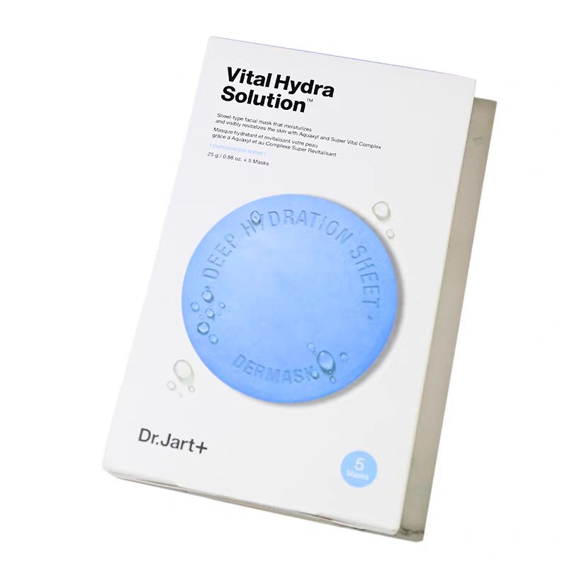DR. JART+ Vital Hydra Solution Mask (5 Pack): Deep Hydration & Dry Skin Relief