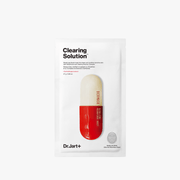 DR. JART+ Clearing Solution Mask (5 Pack): Acne-Prone & Redness Relief