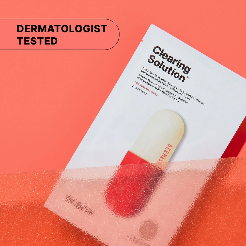 DR. JART+ Clearing Solution Mask (5 Pack): Acne-Prone & Redness Relief