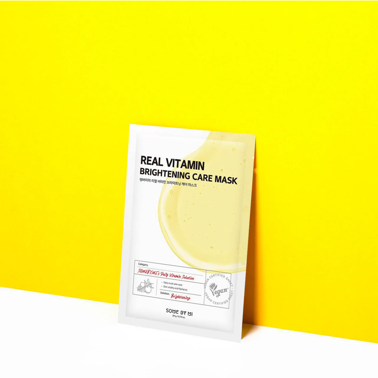 SOME BY MI Real Vitamin Brightening Care Mask 1pc