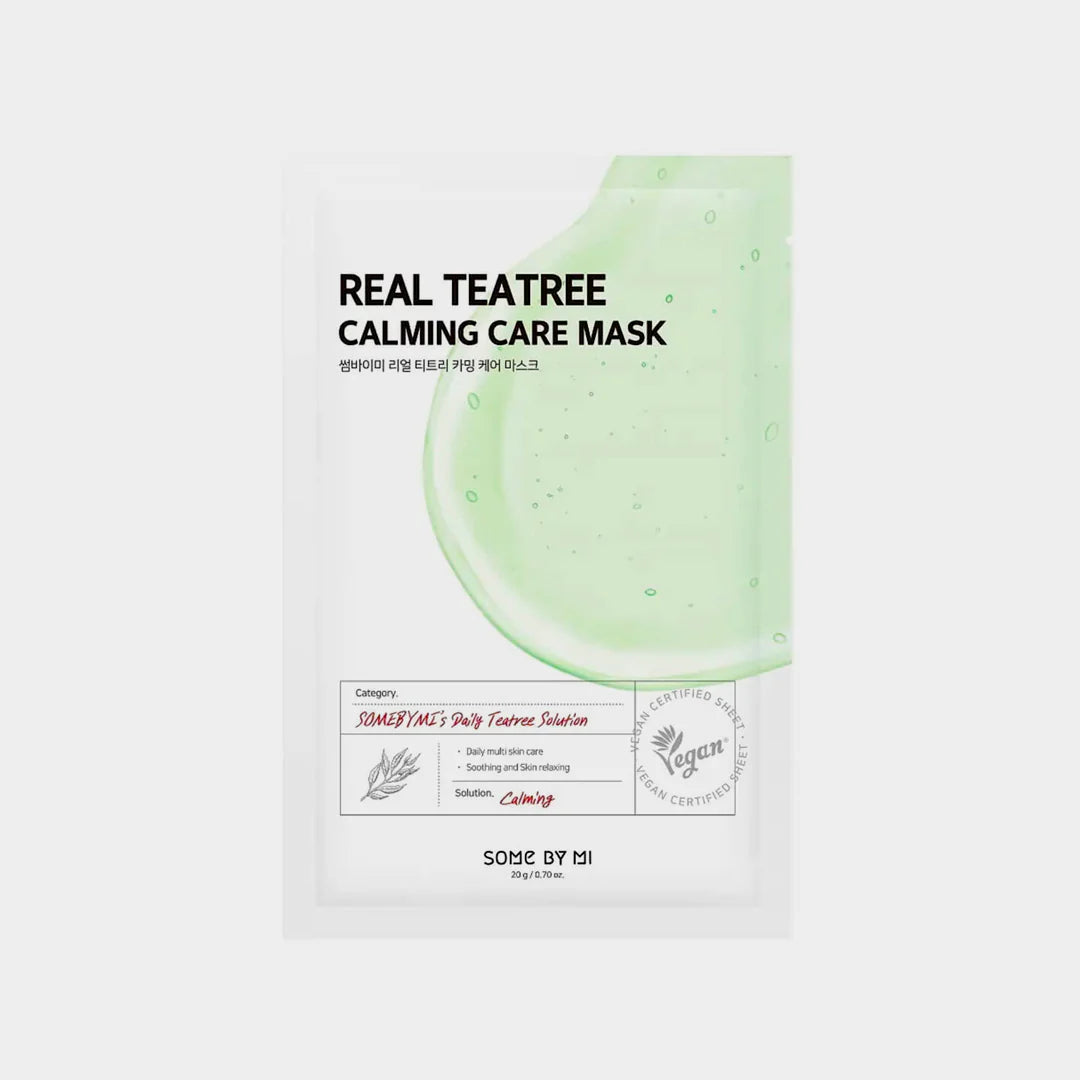 SOME BY MI Real Teatree Calming Care Mask 1pc