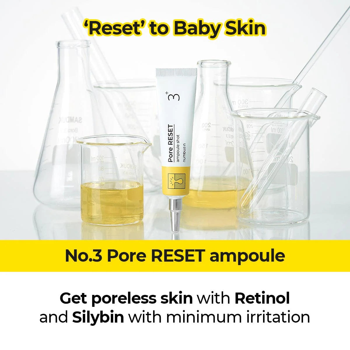 NUMBUZIN No. 3 Pore Reset Ampoule Shot 25ml