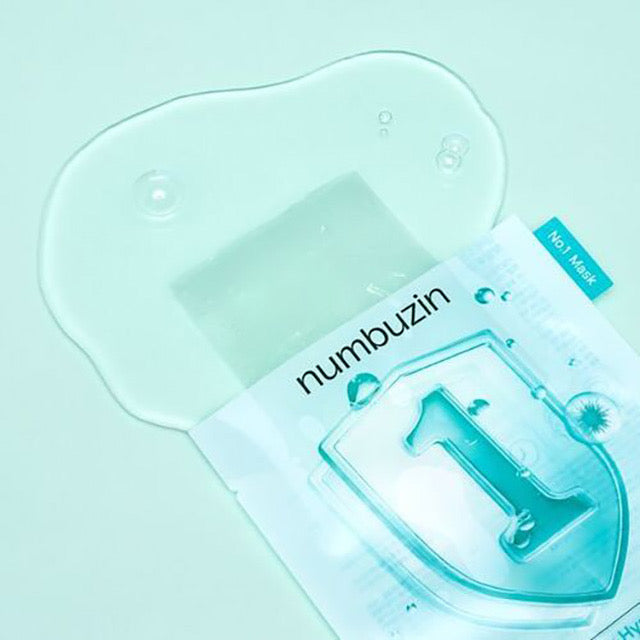 NUMBUZIN No. 1 Pantothenic B5 Hyaluronic Active Clear Mask (4 Sheets)