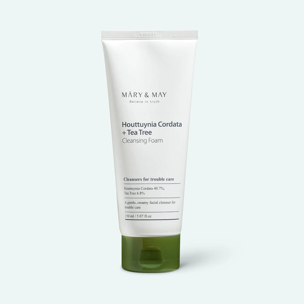 MARY & MAY 鱼腥草茶树控油洁面泡沫 150ml