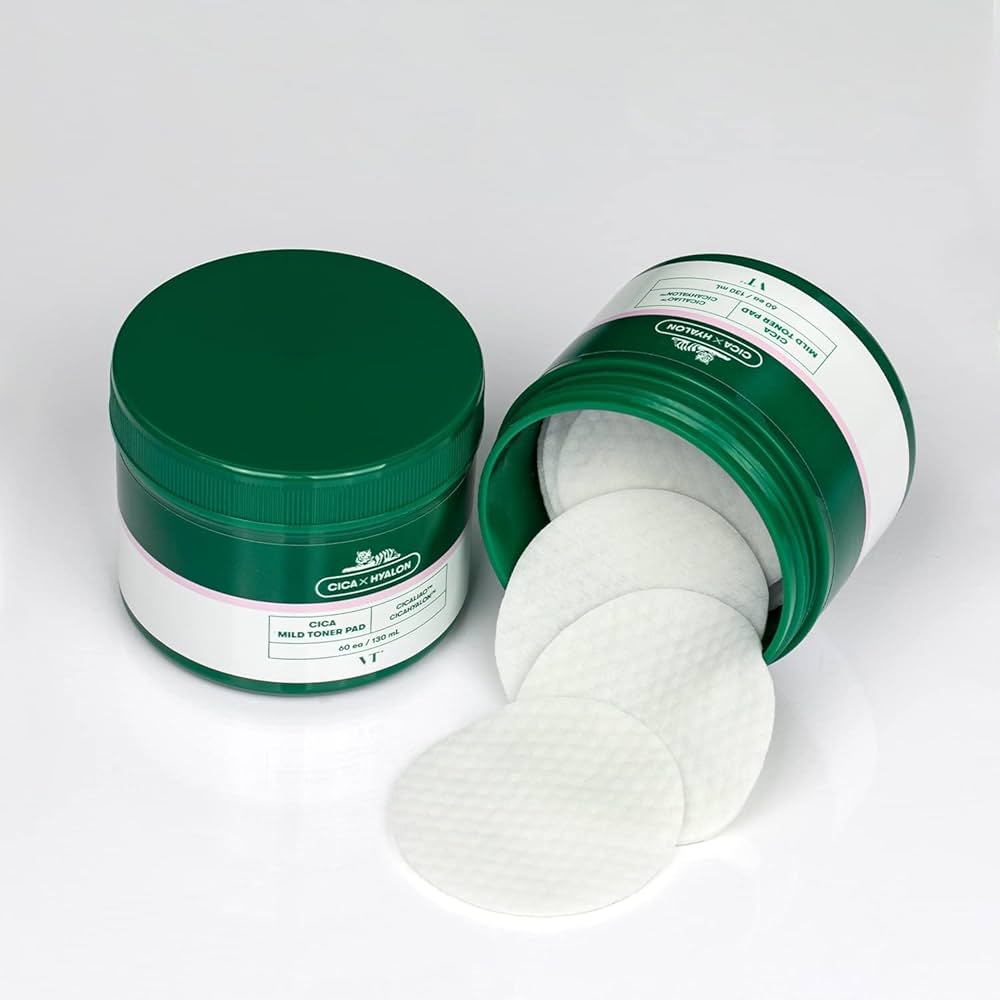 VT Cica Mild Toner Pad 60pcs
