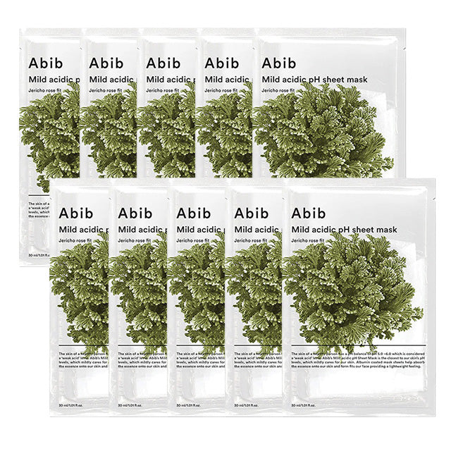 ABIB Mild Acidic PH Sheet Mask Jericho Rose Fit (10)