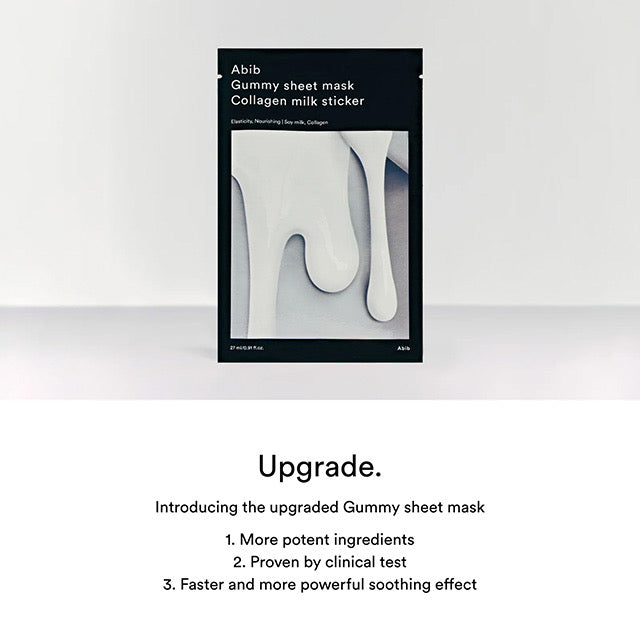 ABIB Gummy Sheet Mask Collagen Milk Sticker (10)