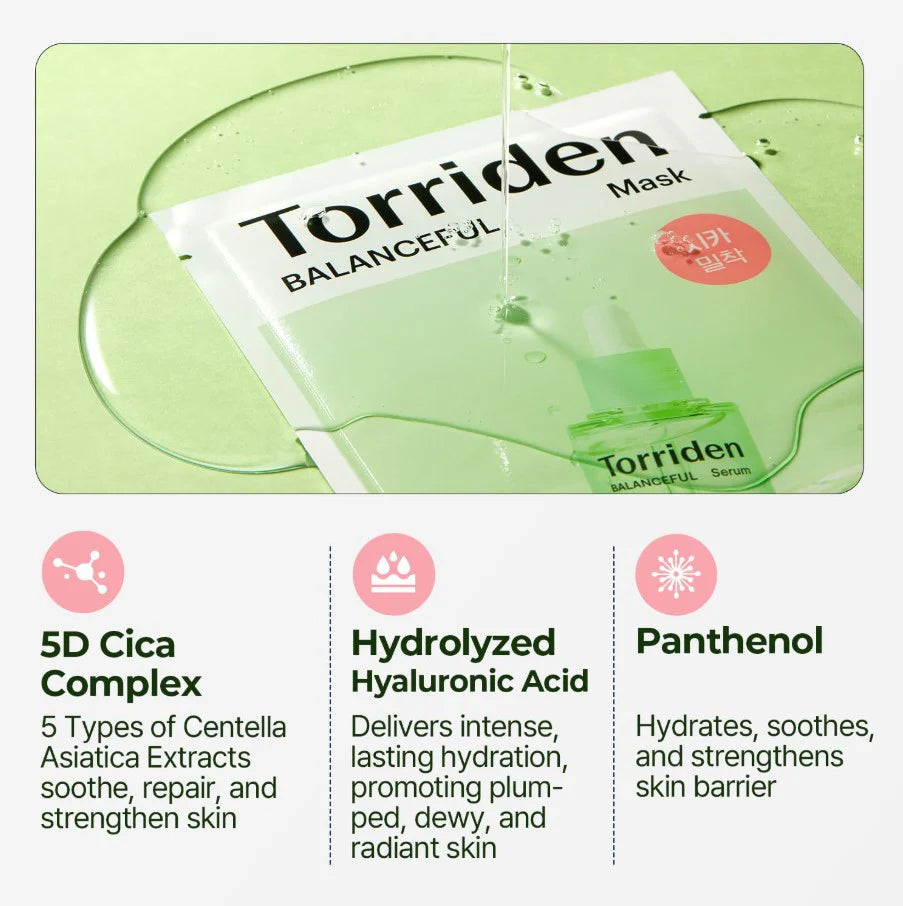 TORRIDEN Balanceful Mask (10 Sheets)