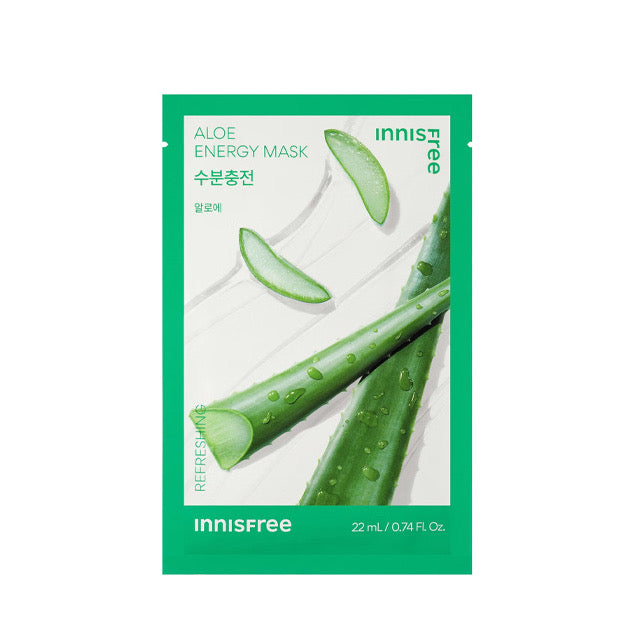 INNISFREE悦诗风吟 能量面膜 积雪草舒缓 控油修护