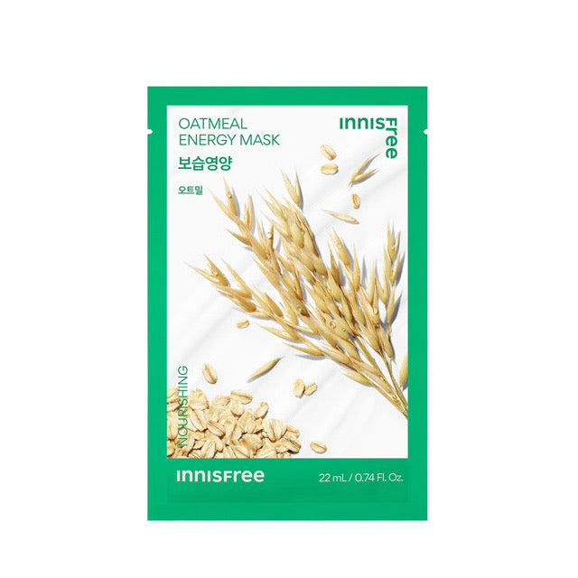 INNISFREE悦诗风吟 能量面膜 积雪草舒缓 控油修护