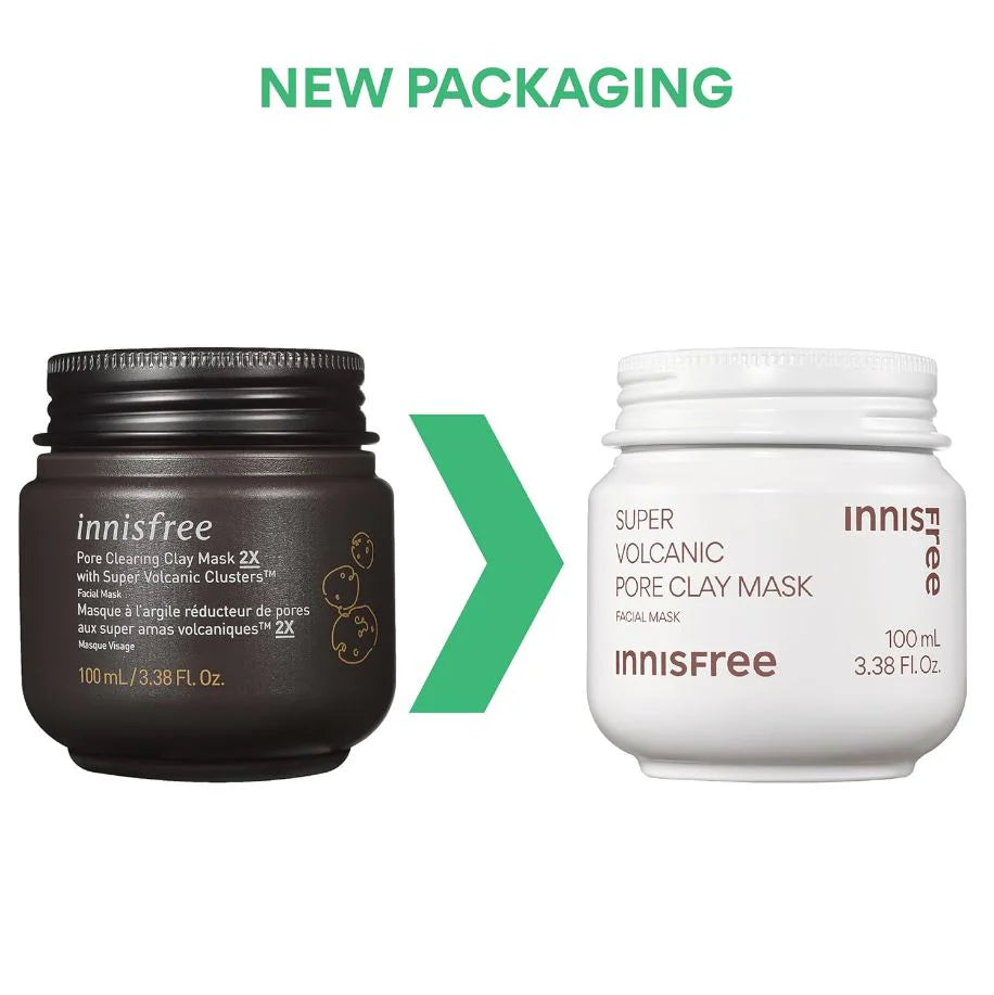INNISFREE 火山岩泥毛孔净澈多效面膜 100ml