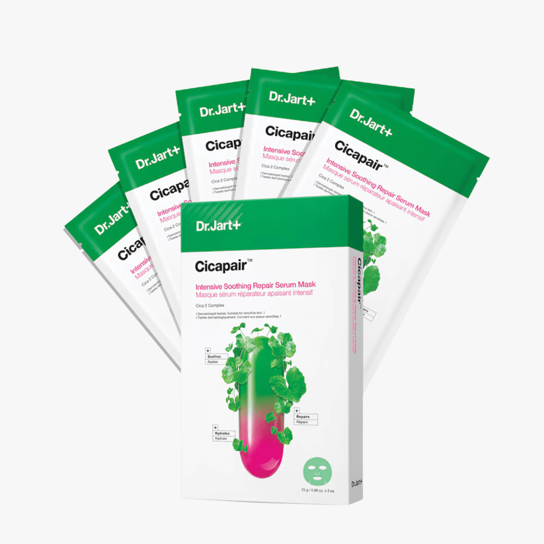 DR JART+ 积雪草舒缓修护精华面膜 (5片)