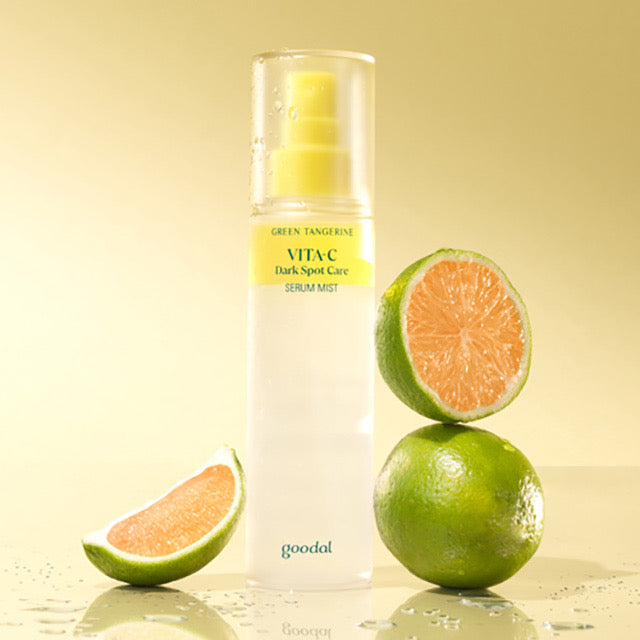 GOODAL Green Tangerine Vita C Serum Mist (100ml): Instant Brightening Glow
