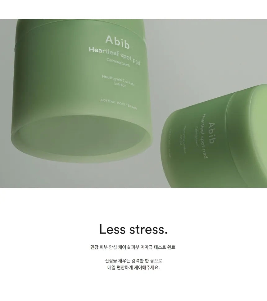 ABIB Heartleaf Spot Pad Calming Touch 75pcs