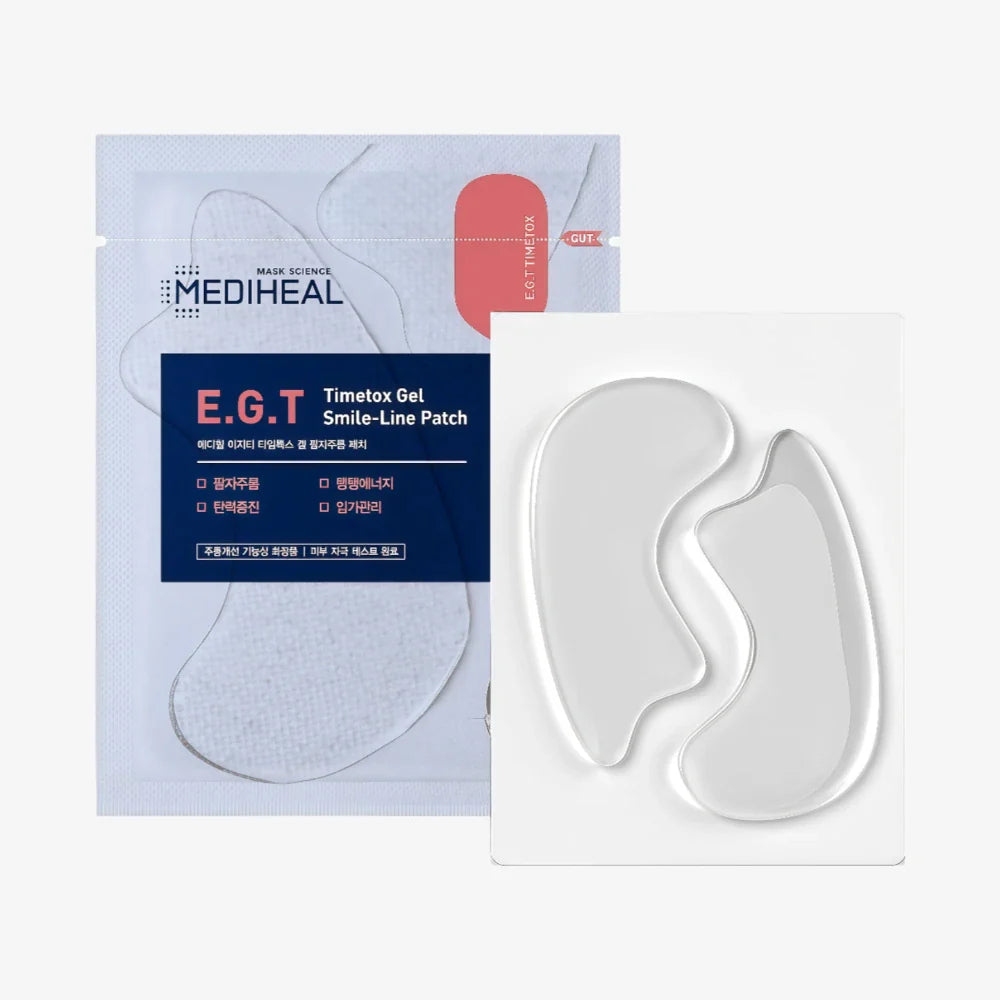 MEDIHEAL E.G.T Timetox Gel Smile-line Patch (5 Pack)